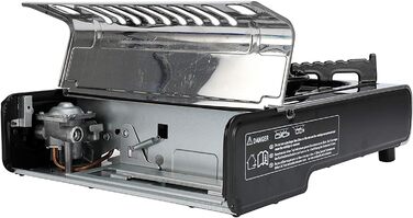 Набір для кемпінгу IMEX Camping GASKOCHER з кейсом та 4 газовими балончиками JY-500A