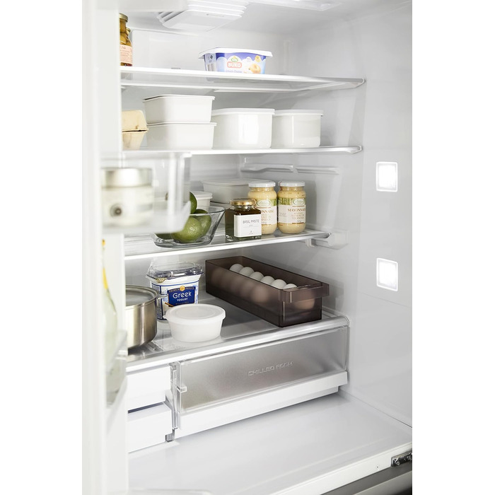 Холодильник для зберігання яєць, чорний, мінімалістичний дизайн, 5765