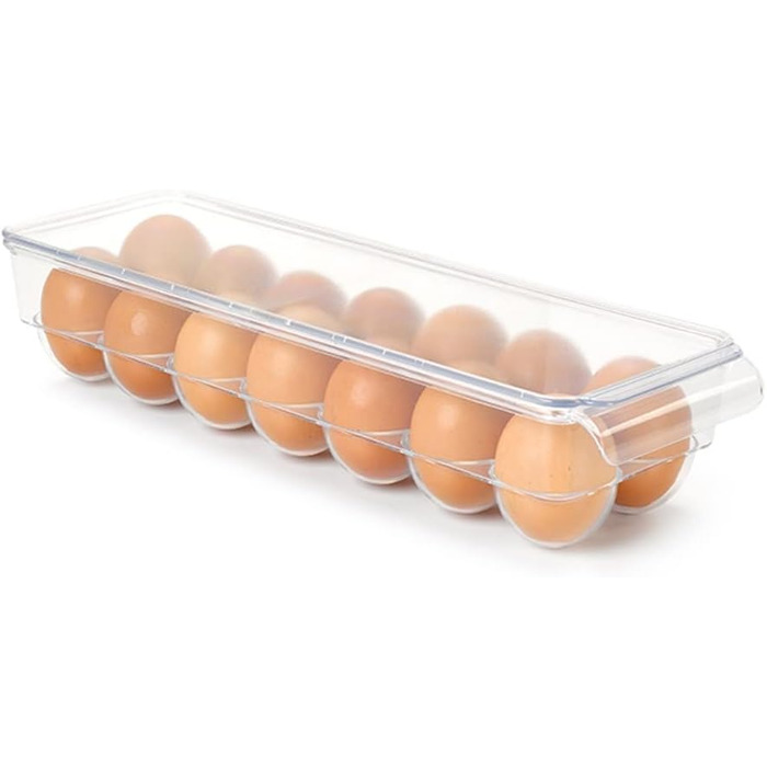 Підставка для яєць meberg для холодильника-органайзера, прозора, 50 символів