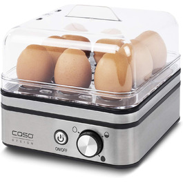 Електрична яйцеварка на 8 яєць, 400 Вт Caso