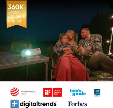 Jackery Explorer 1000: портативна електростанція, 1002Wh, 230V/1000W (пікова 2000W), USB, QC, для кемпінгу та подорожей