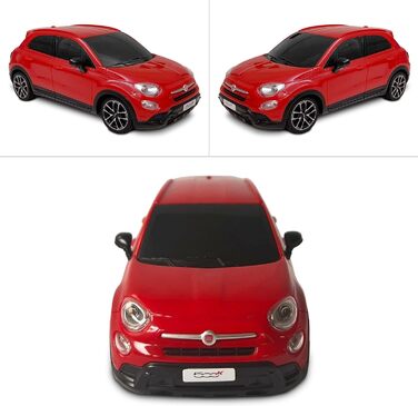 Модель автомобіля Fiat 500 X Mondo Motors 1:24, 8 км/год, іграшка для дітей