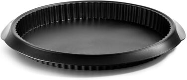 Класичний пиріг із заварним кремом Lku, форма для заварного крему, 28 см, чорний, lke, силіконовий, стандартний