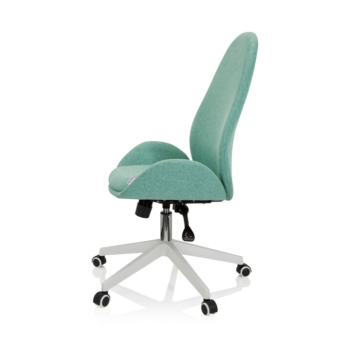 Офісне крісло AVEA I з тканини кольору аква