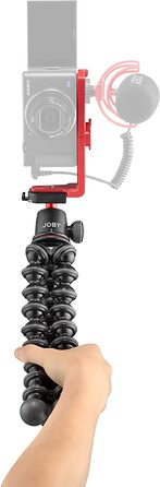 JOBY GorillaPod 3K Vert Kit – компактний гнучкий штатив з вертикальною L-платою та кульовою головкою для бездзеркальних камер (до 3 кг)