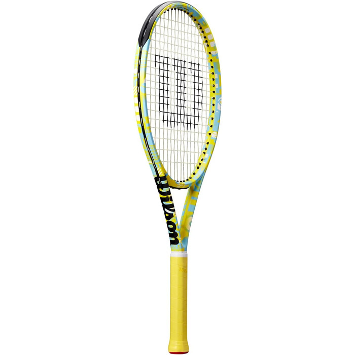 Тенісна ракетка Wilson Minions Clash 26 Strung 250g, жовта/чорна