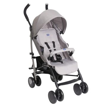 Дитяча коляска Chicco Echo, зелена, для дітей до 22 кг, регульована спинка, великий сидіння, бампер, знімний дощовик, гальма та поворотні колеса