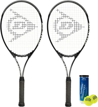 Ракетка Dunlop Nitro 68,6 см (27) (різні варіанти) (2 ракетки та м'ячі)