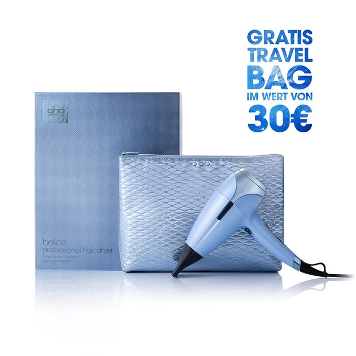 Фен для волосся ghd Helios Limited Edition – колір Icy Blue