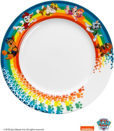 Набір дитячого посуду Paw Patrol WMF 6-ти частинний з нержавіючої сталі, від 3 років, Cromargan, для миття в посудомийній машині