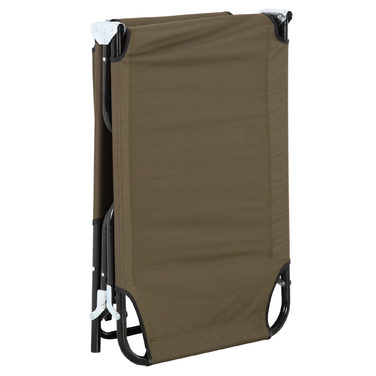 Розкладне крісло для відпочинку на сонце, ідеальне для саду, балкону та басейну. Зручне крісло-шезлонг з підголовником та спинкою, що регулюється в 4 положеннях. Підходить для кемпінгу та відпочинку на відкритому повітрі. Максимальне навантаження: до 120 