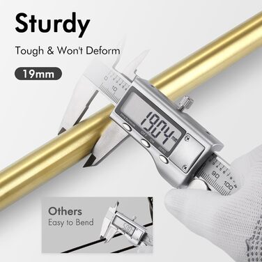 Тримач для паперових рушників KES з мармуром та нержавіючої сталі SUS304, настільний, золотого кольору, 14 см (KPH100S14B-2)