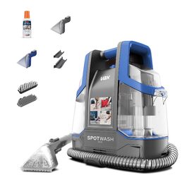 Портативний відпарювач Vax SpotWash Duo для чищення килимів та м'яких меблів з насадкою для тварин, аксесуари для щоденного прибирання, насадки для різних поверхонь та розчин Spotwash Duo EU