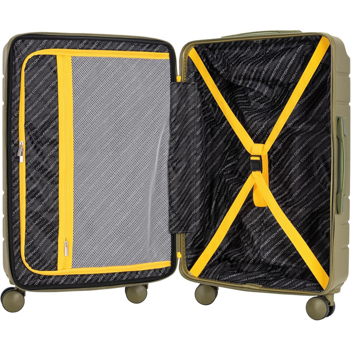 Набір валіз French Connection Le Voyage, 22 дюйми, колір Salbei (салатовий)