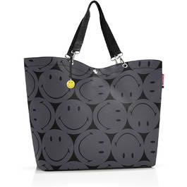 Сумка-шопер Reisenthel Shopper XL сірого кольору (Smiley Grey) – містка та стильна