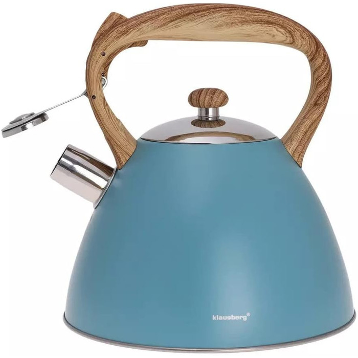 KLAUSBERG Flötenkessel - чайник для плити 3 літри, бірюзовий