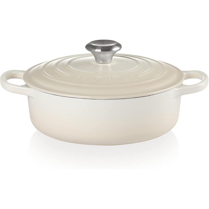 Запіканка для гурманів Le Creuset Signature, чавун, 6.2 л, для всіх типів плит, 24 см, безе