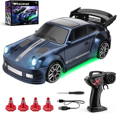 RC Дрифт-кар Umikk Mini Pro 1:64, 4WD, радіокерування, подарунок для дорослих (Стиль 4)