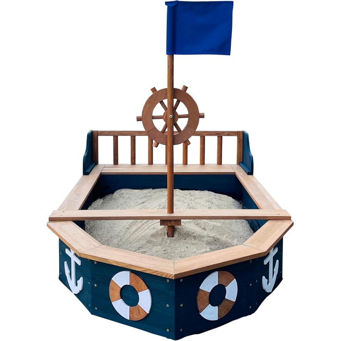 Дерев'яний пісочний замок 