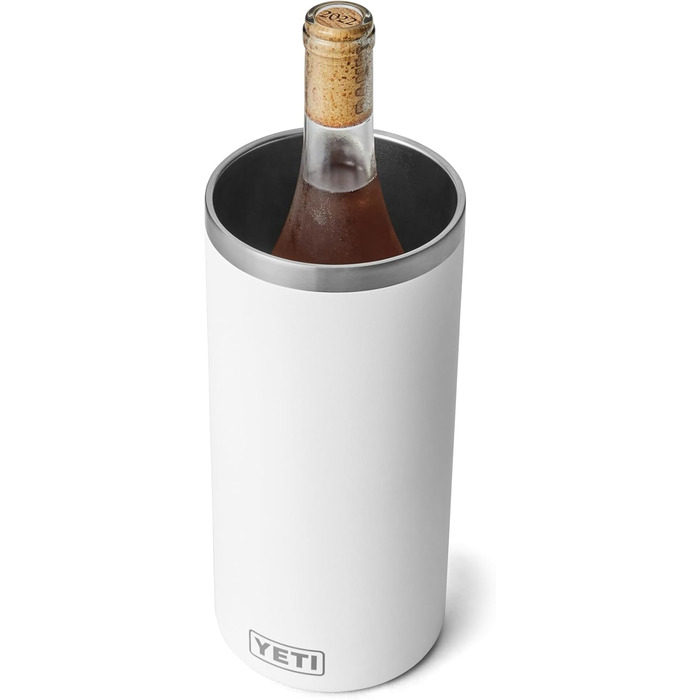 YETI Rambler Wine Chiller - Витриманий келих для вина, нержавіюча сталь, білий