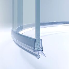 Ущільнювач для душових Badena 100 см прозорий