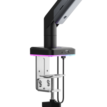 Настільне кріплення для монітора Anda Seat Stealth Pro II RGB 17’’-42’’ Titanium