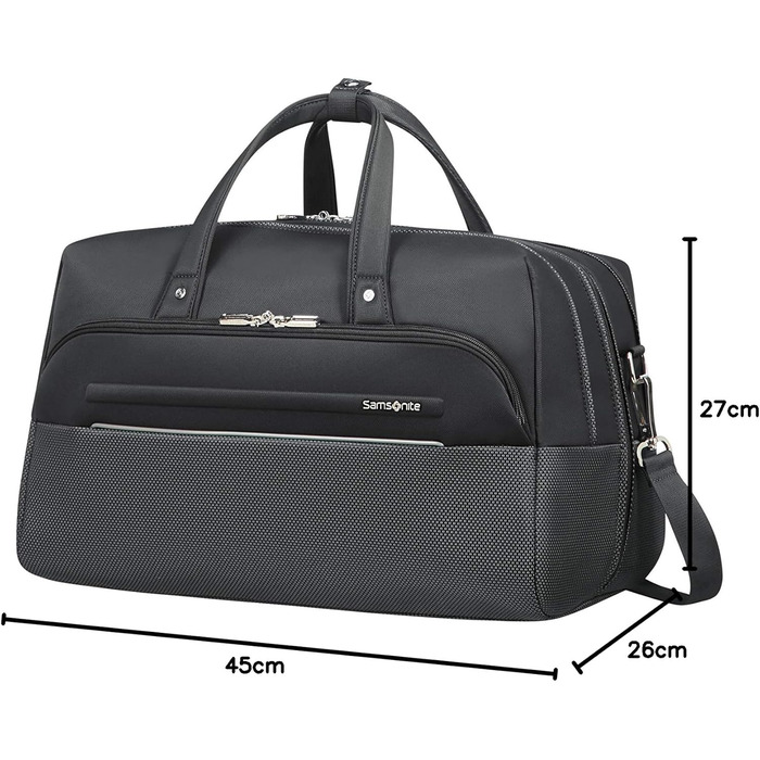 Дорожня сумка Duffle, 45см, 36,5 л, чорна