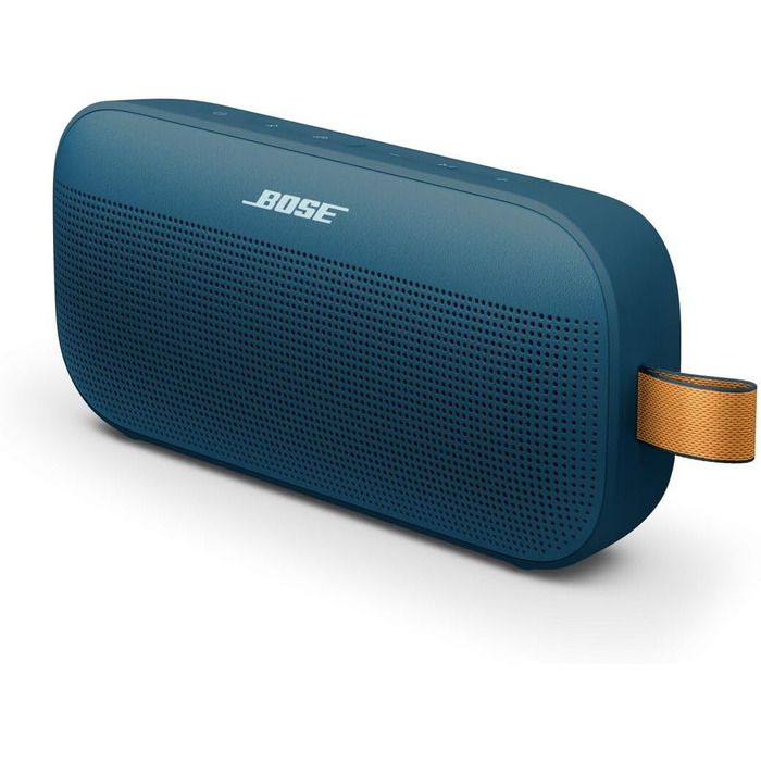 Портативна Bluetooth колонка Bose SoundLink Flex 2-го покоління, Outdoor, водонепроникна, пилонепроникна, преміум звук, до 12 годин роботи, обмежене видання (Колір: Демерінґсблау)