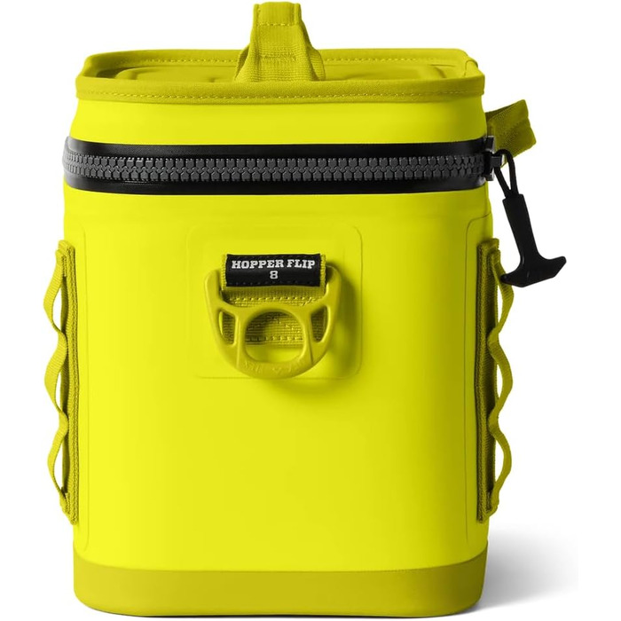 Чорний рюкзак-холодильник YETI Hopper Flip 8 (Firefly Yellow) - портативний, ізольований