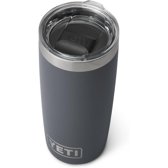 Термос YETI Rambler з кришкою MagSlider, 296 мл, Charcoal