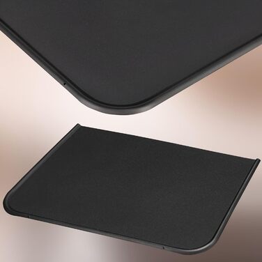 Підставка під камін KOTARBAU® з порошкового покриття, сталь, 30 x 50 см (Чорний)