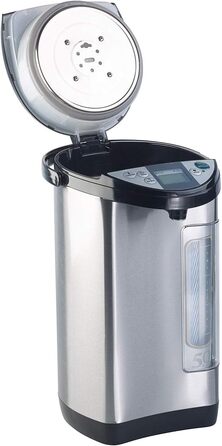 Електричний чайник Rosenstein & Söhne: диспенсер гарячої води, 5 літрів, 5 температурних режимів, 1200 Вт