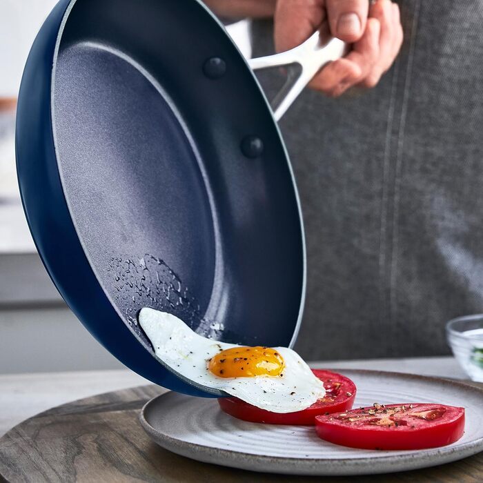 GreenPan Performance Pro сковорода з керамічним покриттям, антипригарна, 30.5 см, блакитна
