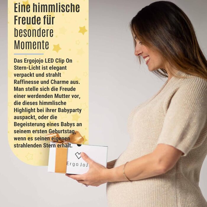 Нічник дитячий LED Stern: Лампа для спальні, дитячої кімнати, для годування та пеленання. Регульована яскравість, декор для кімнати, подарунок