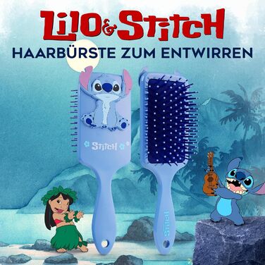 Гребінець для волосся Disney Stitch, без витягування, ідея подарунка для дітей, дівчаток, підлітків, дорослих