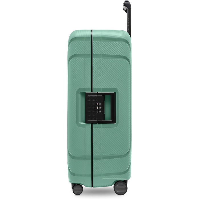 Візок REDOLZ Hard Shell M 65см, 4 колеса, 3-точкова застібка, поліпропілен, Sea Green, набір валіз