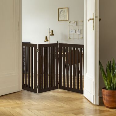 Захисний бар'єр Relaxdays коричневого кольору, 70 см