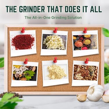 Мраморний ступка з товкачем Flexzion 14 см - набір для спецій, кухонний прилад, білий