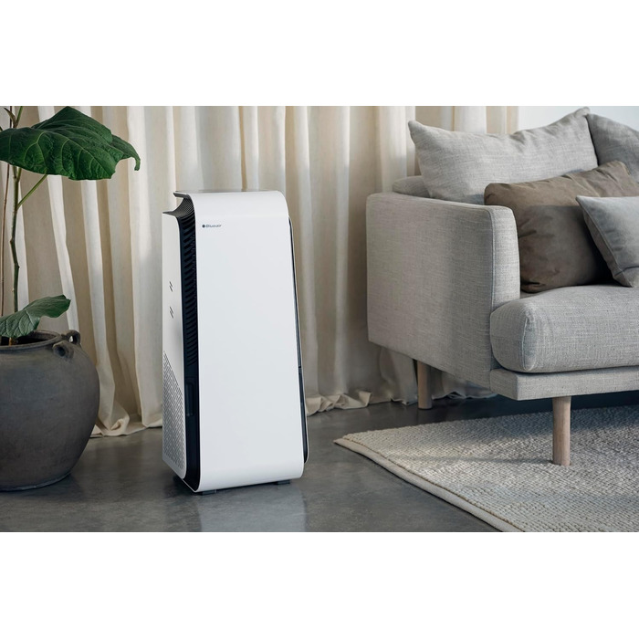 Повітряочисник Blueair HealthProtect 7470i для дому: 91 м², технологія GermShield, проти алергенів, вірусів, бактерій та пилу, білий