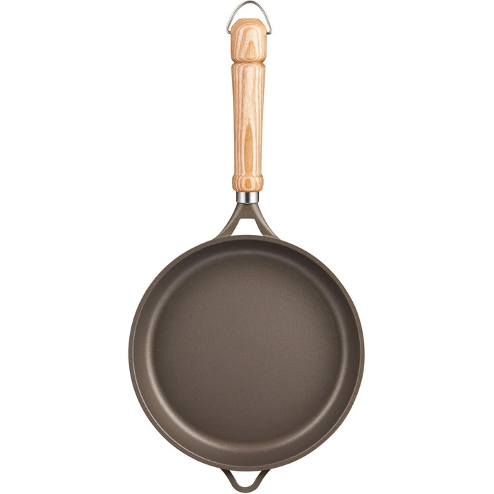 Сковорода Berndes Bonanza 24 см з індукційним дном, високим бортиком та 3-шаровим антипригарним покриттям, міцний алюмінієвий литвий корпус, чорна (сковорода, 20 см)