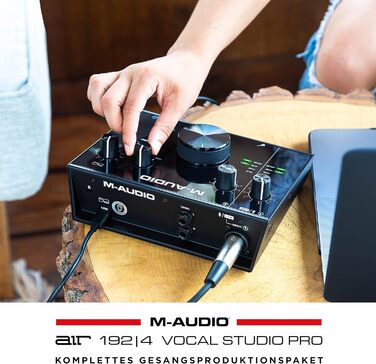 M-Audio Air 192|6: USB аудіоінтерфейс для професійного запису (2 XLR/Line входи, софт в комплекті)