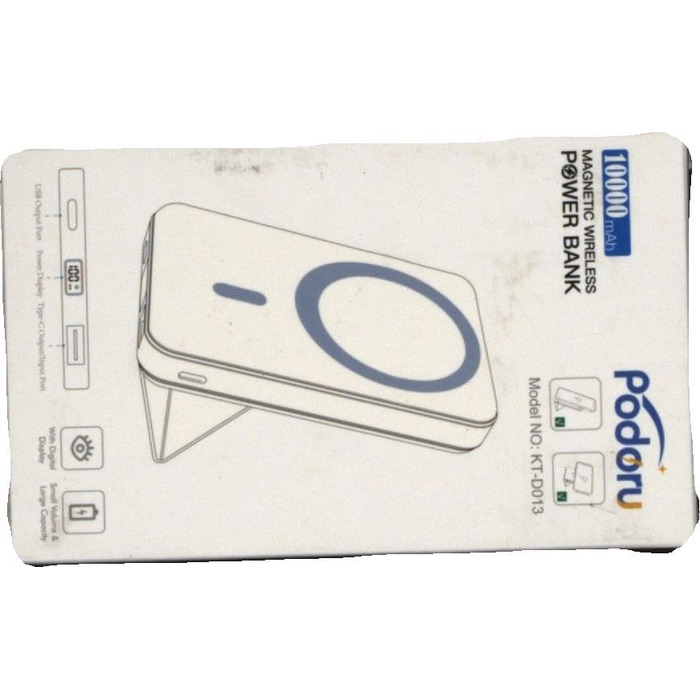 Вт PD, LED-дисплей, для iPhone 12-16, синій (Sierra Blue), 10000mAh Magsafe, 22.5