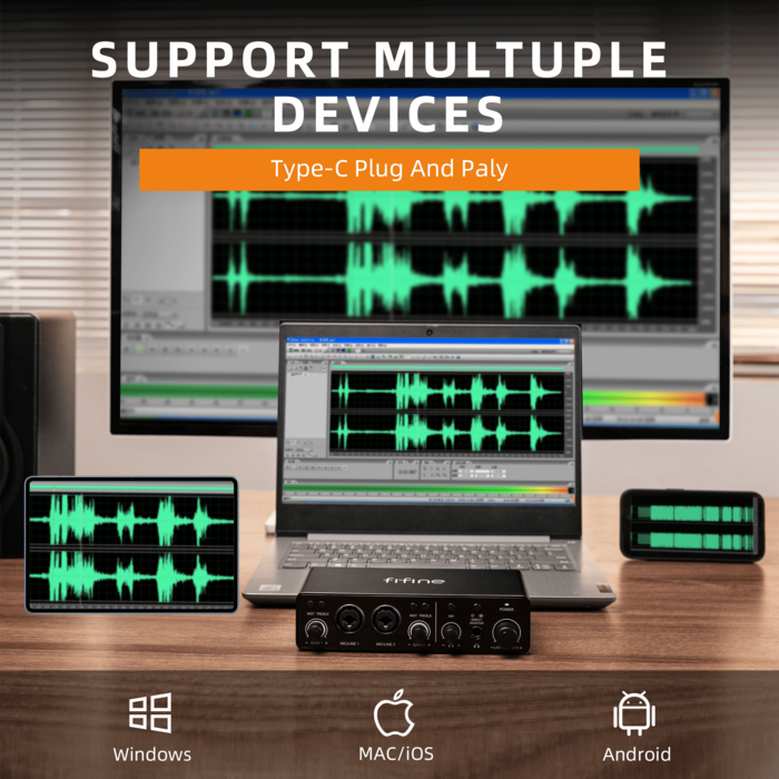 Аудіомікшер Fifine Ampli3