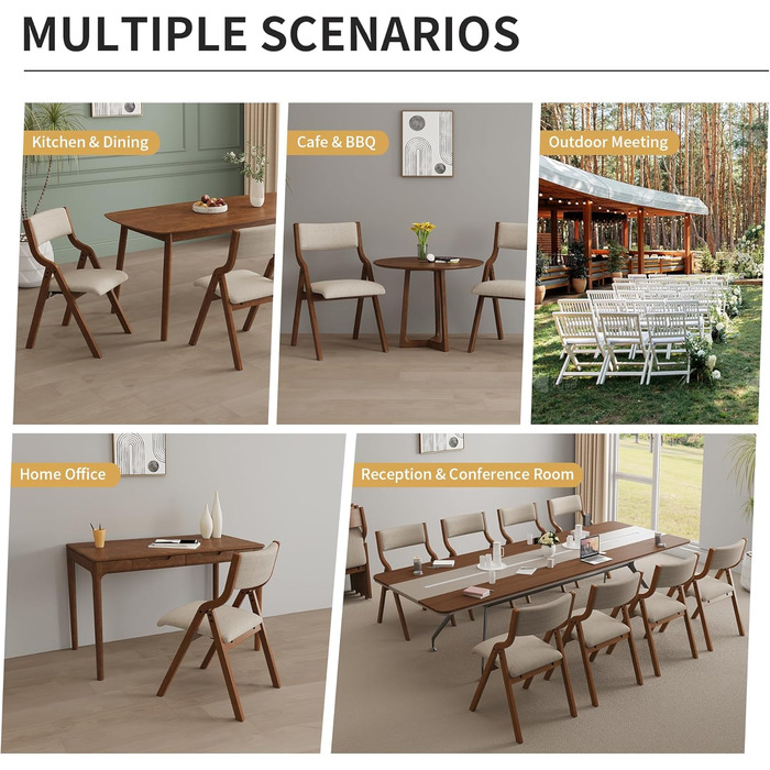 Набір кухонних стільців Ball & Cast (2 шт.), сучасний дизайн, м'яке сидіння, металеві ніжки, колір: коричневий