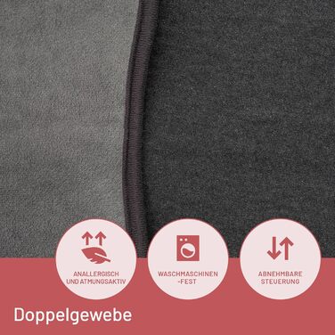 Грелка для шиї та плечей Imetec Intellisense: 5 температур, електрозахист, швидко гріється, для шиї та спини