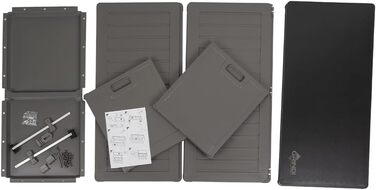 Водонепроникна садова скриня Grindi Morus 190л для подушок, інструментів, обладнання - вуличний ящик для зберігання на балкон, терасу, в сад