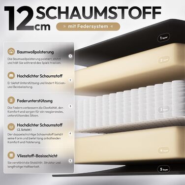 Ігровий крісло Dowinx з підголівником та підставкою для ніг, тканинне, з масажем (Чорний та Зелений)