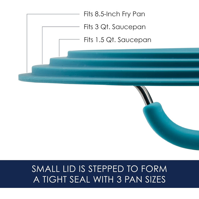 Набір посуду Rachael Ray Cook + Create, 10 предметів, антипригарне покриття, блакитний (Agavenblau)