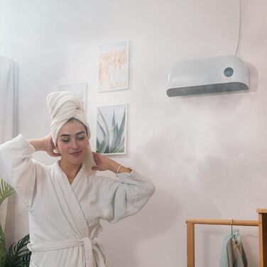 Електричний обігрівач Cecotec Ready Warm 5350 Power Box Ceramic Connected: 2000 Вт, LED-дисплей, Wi-Fi, пульт, 3 режими, осциляція, IP22, безпека