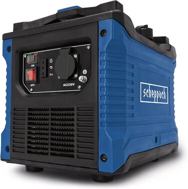 Генератор бензиновий Scheppach SG1600i інверторний, 2000W, 2 розетки 230V, 2 USB, 64dB